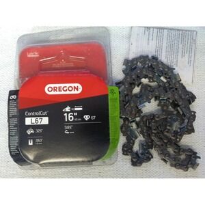 Oregon L67 ControlCut Replacement Chainsaw Chain for 16-Inch Guide Bars, 67 Driv